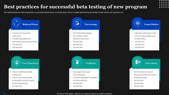 Best Practices For Successful Beta Testing Of New Program