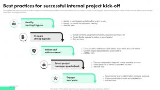 Best Practices For Successful Internal Project Kick Off