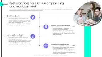 Best Practices For Succession Planning Succession Planning To Prepare Employees For Leadership Roles