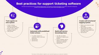 Best Practices For Support Ticketing Software