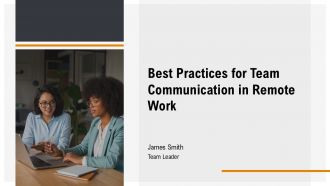 Best Practices For Team Communication In Remote Work PPT Designs AT Best Practices For Team Communication In Remote Work PPT Designs AT