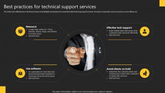 Best Practices For Technical Support Services