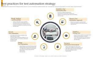 Best Practices For Test Automation Strategy