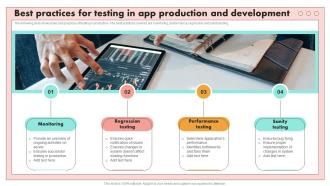 Best Practices For Testing In App Production And Development