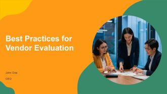 Best Practices For Vendor Evaluation PPT Template AT