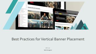Best Practices For Vertical Banner Placement PPT Sample AT