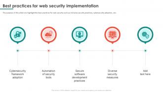 Best Practices For Web Security Implementation
