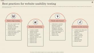 Best Practices For Website Usability Testing Increase Business Revenue