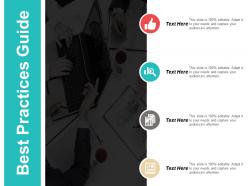 Best practices guide ppt powerpoint presentation layouts skills cpb