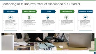 Best practices improve product development technologies improve customer