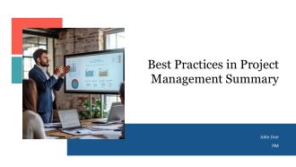 Best Practices In Project Management Summary PPT Example AT