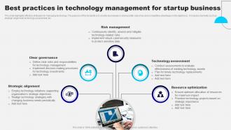 Best Practices In Technology Management For Startup Business