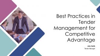 Best Practices In Tender Management For Competitive Advantage PPT Information AT
