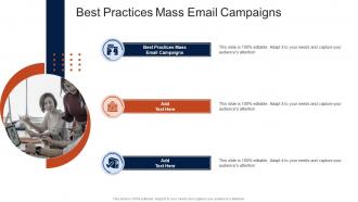 Best Practices Mass Email Campaigns In Powerpoint And Google Slides Cpb