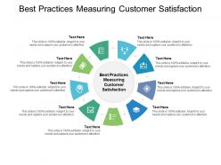 Best practices measuring customer satisfaction ppt powerpoint presentation summary microsoft cpb