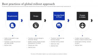 Best Practices Of Global Rollout Approach
