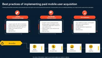 Best Practices Of Implementing Paid Increasing Mobile Application Users