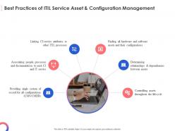 Best practices of itil service asset and configuration management ppt powerpoint presentation pictures