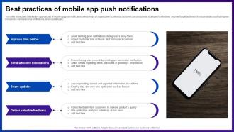 Best Practices Of Mobile App Push Notifications