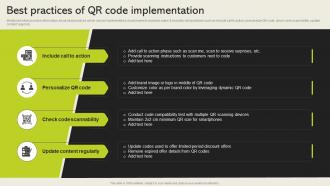 Best Practices Of QR Code Implementation Cashless Payment Adoption To Increase