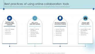 Best Practices Of Using Online Collaboration Tools
