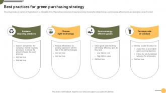 Best Practices Purchasing Strategy Achieving Business Goals Procurement Strategies Strategy SS V