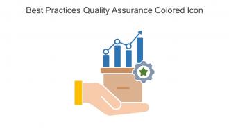 Best Practices Quality Assurance Colored Icon In Powerpoint Pptx Png And Editable Eps Format