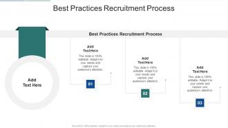 Best Practices Recruitment Process In Powerpoint And Google Slides Cpb