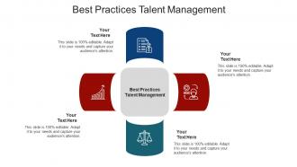 Best practices talent management ppt powerpoint presentation model gridlines cpb