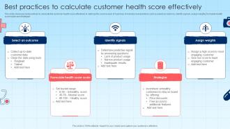 Best Practices To Calculate Customer Health Score Effectively