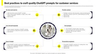 Best Practices To Craft Quality Integrating ChatGPT Into Customer ChatGPT SS V