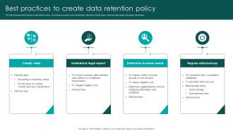 Best Practices To Create Data Retention Policy
