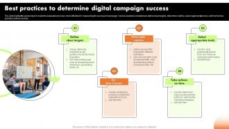Best Practices To Determine Digital Campaign Success
