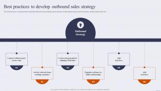 Best Practices To Develop Outbound Sales Strategy Optimize Inbound And Outbound Logistics