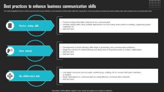 Best Practices To Enhance Business Communication Skills