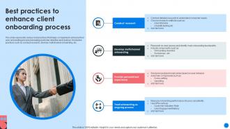 Best Practices To Enhance Client Onboarding Process