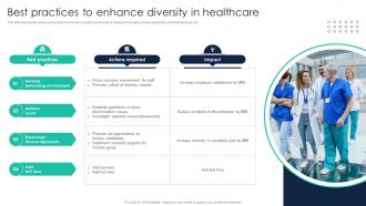 Best Practices To Enhance Diversity In Healthcare