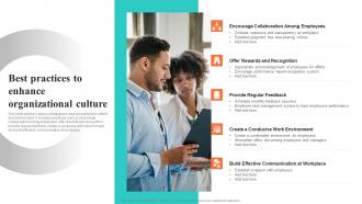 Best Practices To Enhance Organizational Culture Building EVP For Talent Acquisition