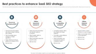 Best Practices To Enhance SaaS SEO Strategy