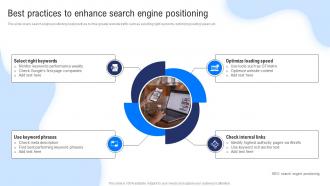 Best Practices To Enhance Search Engine Positioning