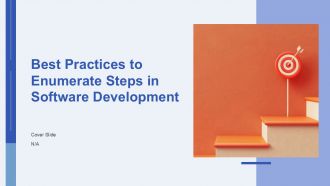 Best Practices To Enumerate Steps In Software Development PPT Template AT