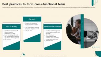 Best Practices To Form Cross Functional Team