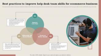 Best Practices To Improve Help Desk Team Skills For Ecommerce Business