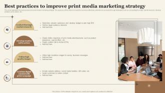 Best Practices To Improve Print Media Marketing Strategy