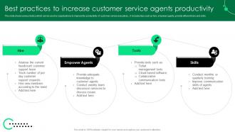 Best Practices To Increase Customer Service Strategy Guide To Enhance Strategy SS