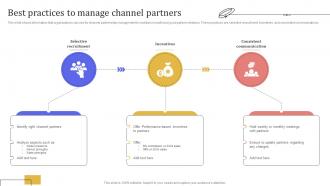 Best Practices To Manage Channel Partners