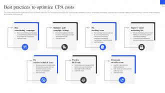Best Practices To Optimize CPA Costs Best Practices To Deploy CPA Marketing