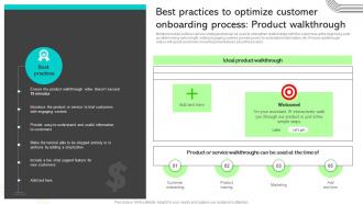 Best Practices To Optimize Customer Onboarding Process Ways To Improve Customer Acquisition Cost