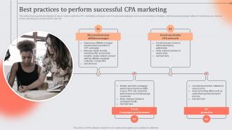 Best Practices To Perform Successful CPA Role And Importance Of CPA In Digital Marketing