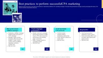Best Practices To Perform SuccessfulCPA Strategies To Enhance Business Performance